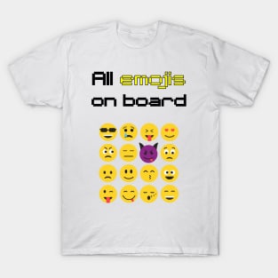 WORLD EMOJI DAY FUNNY QUOTES T-Shirt